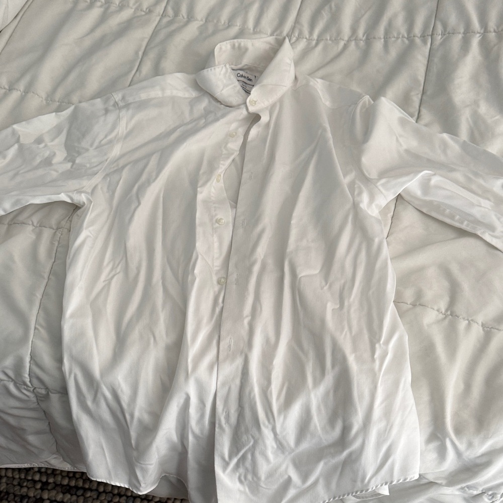 Calvin Klein White Dress Shirt